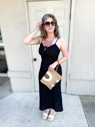 Bodycon Maxi Dress Black