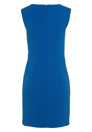 Lascana Women's Asymmetrical Hem Dress Blue