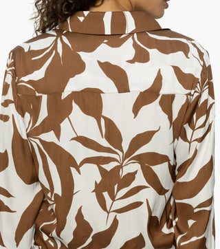 Sanctuary Lover Tie Lily Lightweight Long Sleeve Blouse