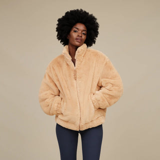 UGG Tash Faux Fut Jacket Oolong