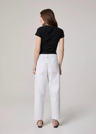 Edyson Jack Slouchy Barrel Jeans Optic White