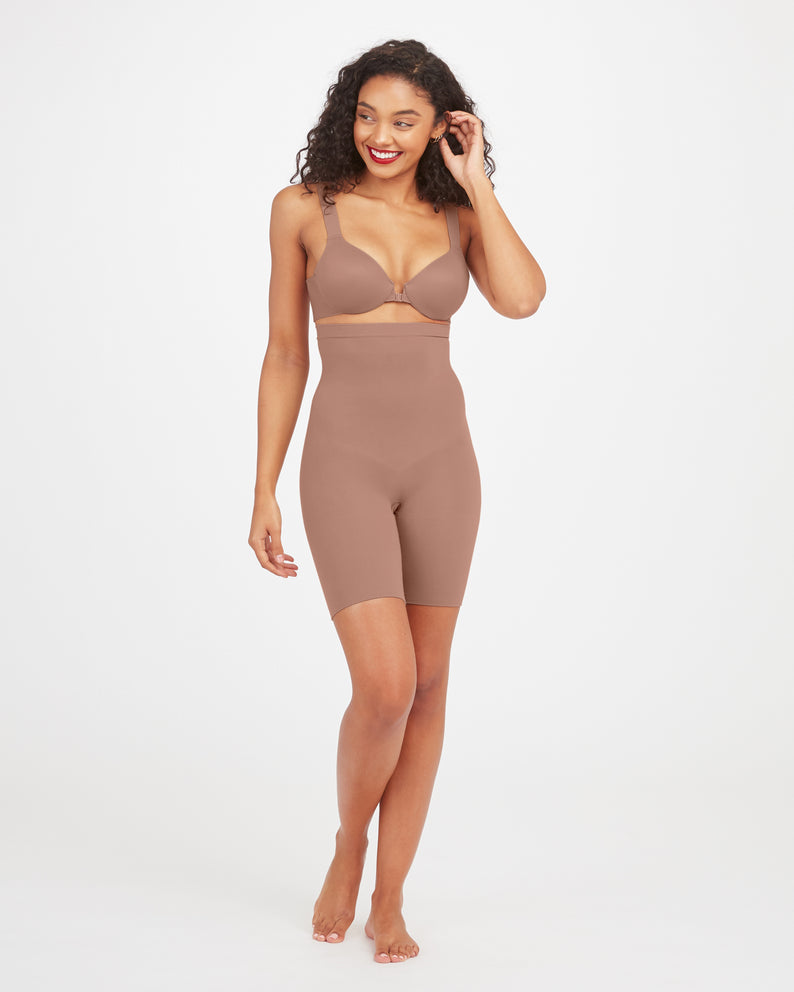 Spanx Higher Power Shaping Short (X-Large, Soft Nude) at  Women's  Clothing store