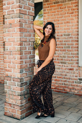 Lost + Wander Eden's Serenade High Neck Top Mocha