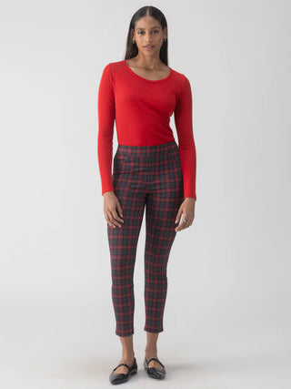 Sanctuary Runway Legging Mars Red Check