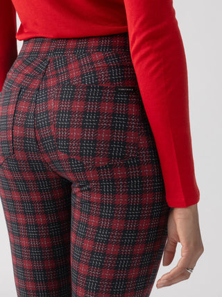 Sanctuary Runway Legging Mars Red Check