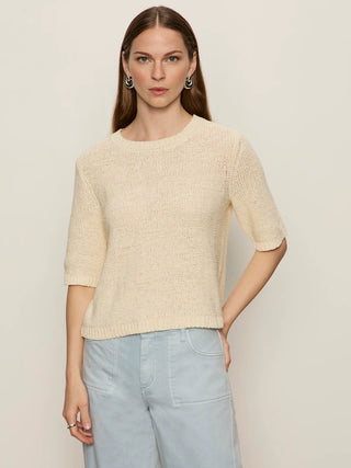 Sanctuary Tape Yarn Tee Macrame