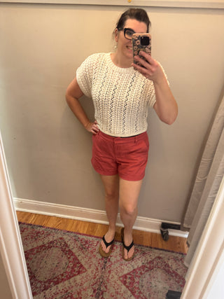 Z-Supply Ballast Crochet Top
