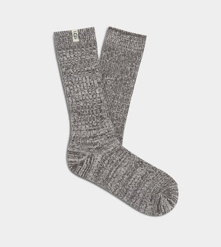 UGG Rib Knit Slouchy Crew Sock, Nightfall