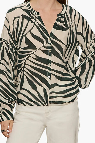 Sanctuary Without A Doubt Blouse Green Oasis