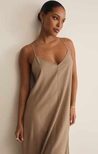 Z-Supply Sandcomber Midi Dress Linen