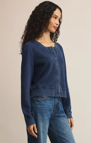 Z Supply Daily Knit Cardigan Indigo