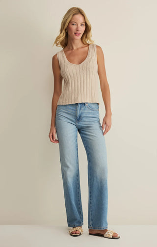 Z-Supply Acadia Sweater Island Coconut
