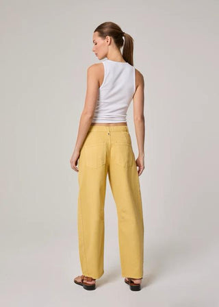 Edyson Jack Slouchy Barrel Jeans Yellow