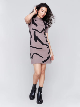 Charlie B Gutsy Knit Sweater Dress