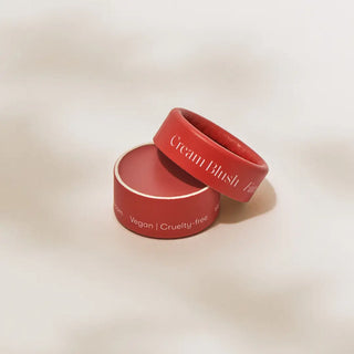 Minori Mini Cream Blush Travel Size, Scarlet