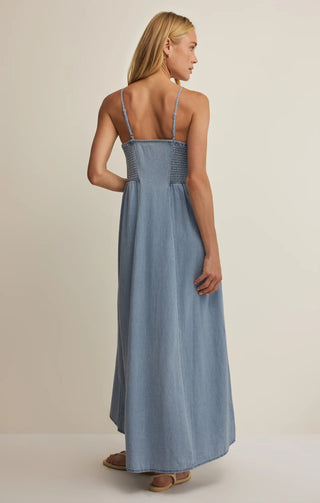 Z-Supply Angel Eyes Chambray Midi Dress